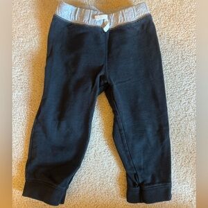 Black and Gray Kids Jogger Pants